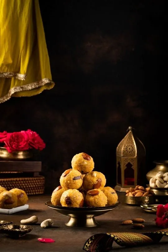 Indian sweets at Desi Vibes